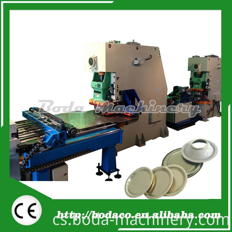 Can Bottom Lid Punching Press Machine